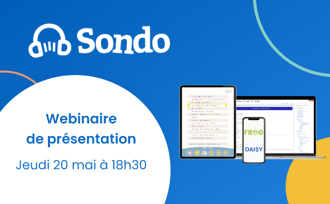 20 mai – Webinaire de présentation SONDO