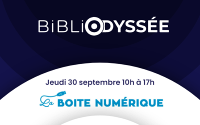 30 septembre – Journée professionnelle « La boîte numérique »