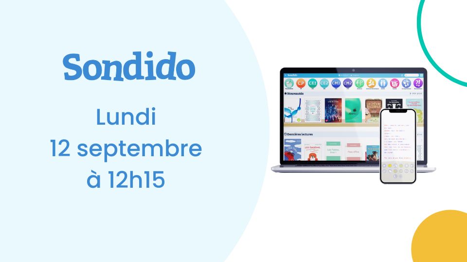 Lundi 12 septembre – Formation SONDiDO Enseignants