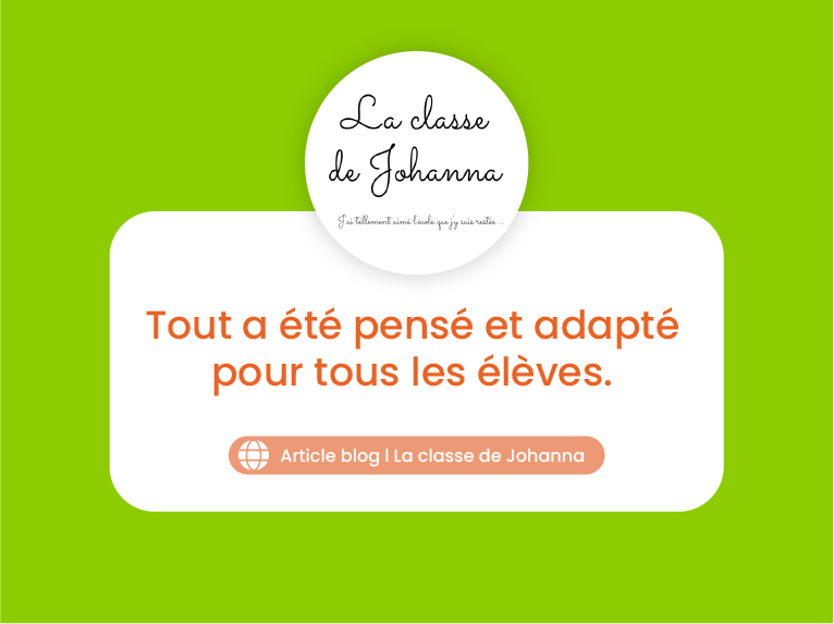 Johanna @laclassedejohanna Enseignante CM1-CM2 (06)