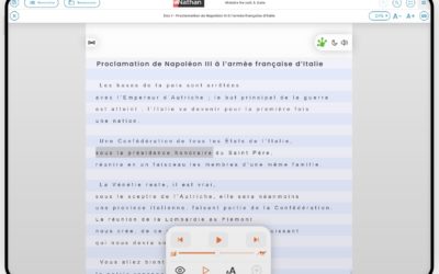 Manuels scolaires numériques adaptés aux lecteurs DYS : un premier lot de manuels inclusifs bientôt disponible