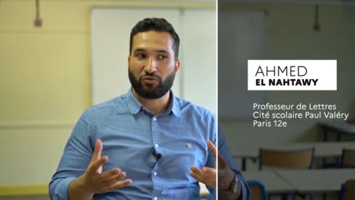 ahmed professeur de lettres