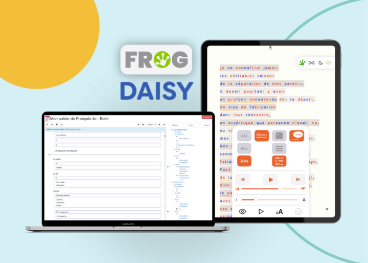 Le format DAISY avec SONDO sur ordinateur et tablette
