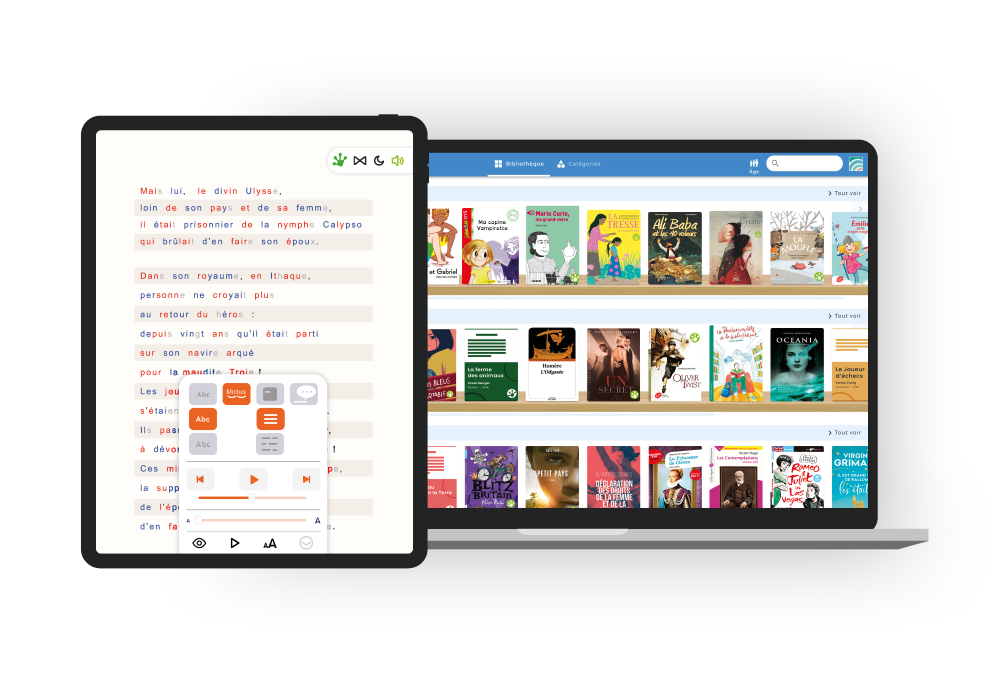 La plateforme SONDO et sa technologie frog disponible sur tablette et ordinateur