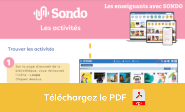 Téléchargez le tutoriel PDF des activités