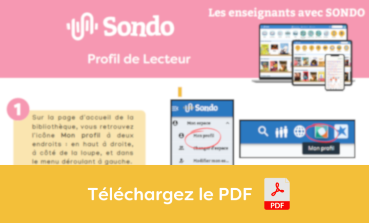 Téléchargez le tutoriel PDF du profil lecteur