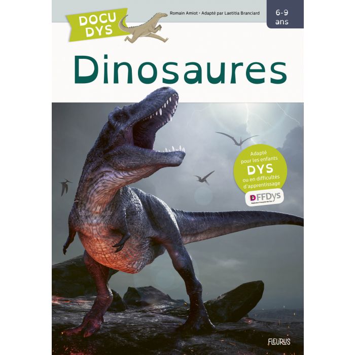 Couverture du documentaire Dinosaure de la collection Docudys.